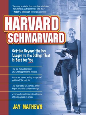 cover image of Harvard Schmarvard